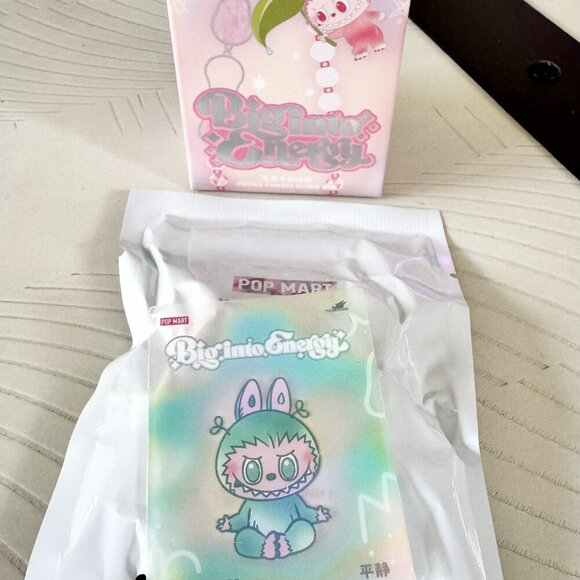 Pop Mart Labubu Big Into Energy Phone Charm – "Serenity" NIB - Picture 3 of 5